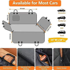 TrendOra - Backseat cover - 100% waterproof and scratch-resistant